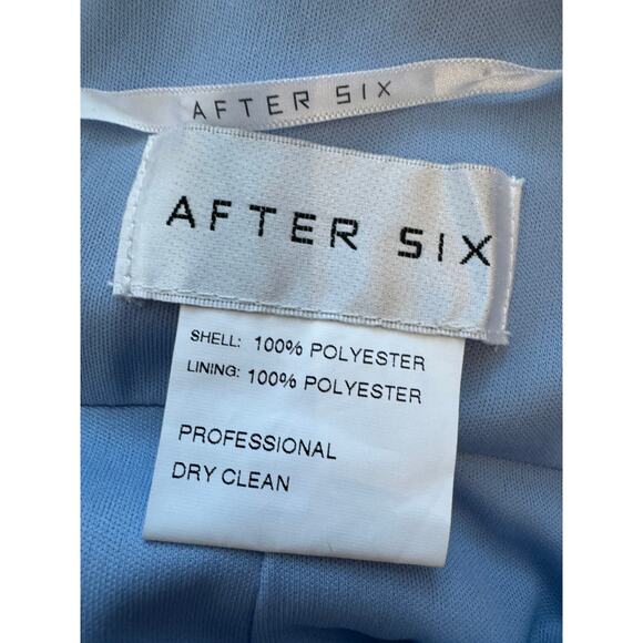 New ~ AFTER SIX ~1558 Contoured Wide Strap Sweetheart Maxi Dress Size 6 - Picture 6 of 8